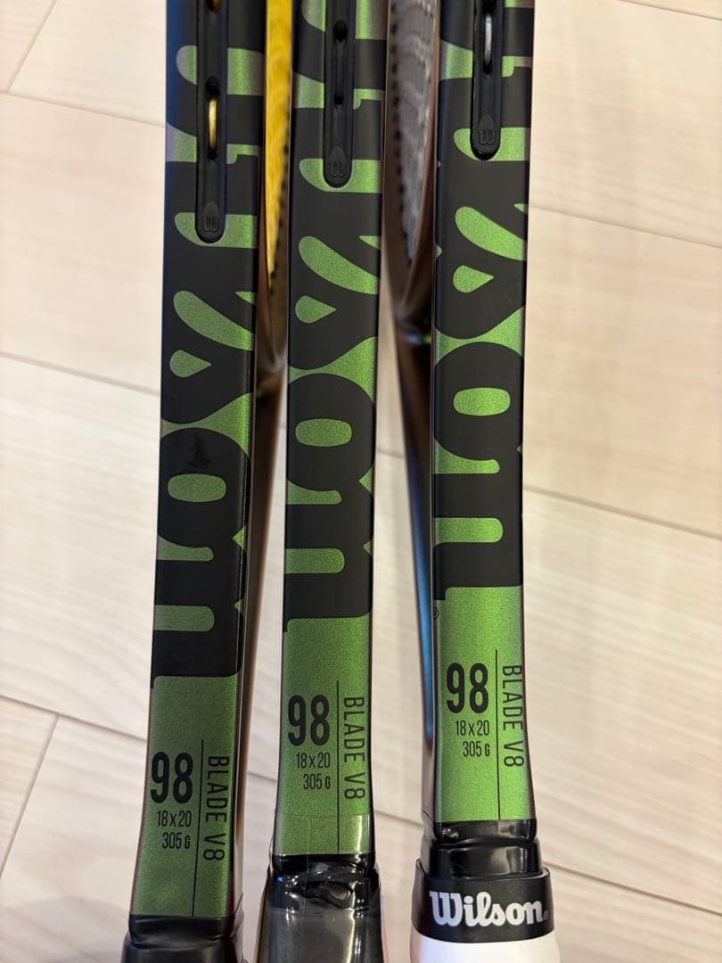 【美品】wilson blade98 v8 18×20 g2 3本セット