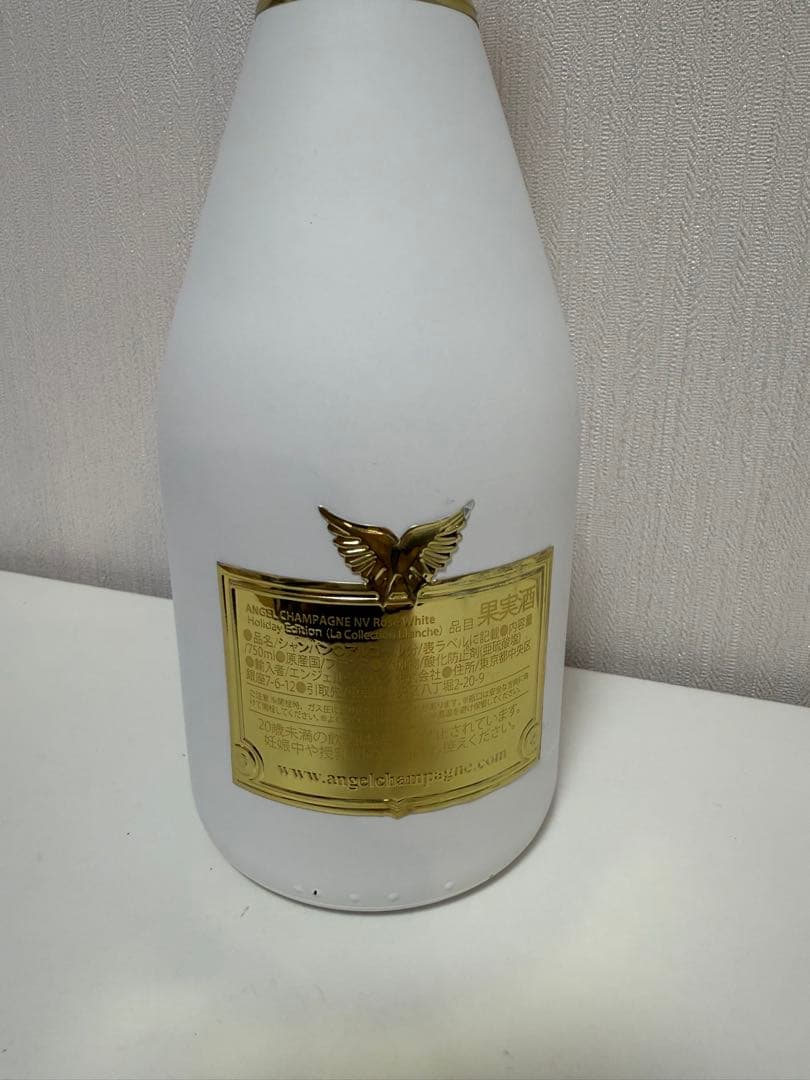 エンジェルシャンパン ホリデーエディション 空箱&空瓶