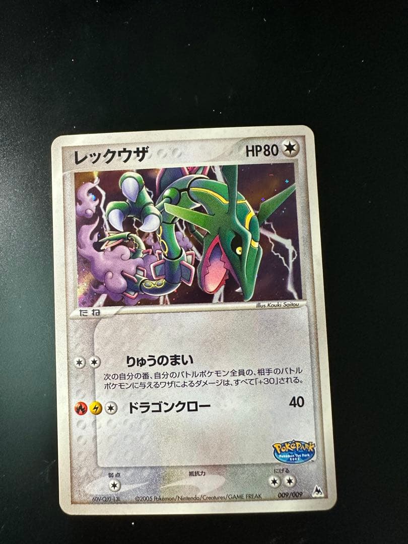 レックウザ ポケパークプレミアムファイル 009/009
