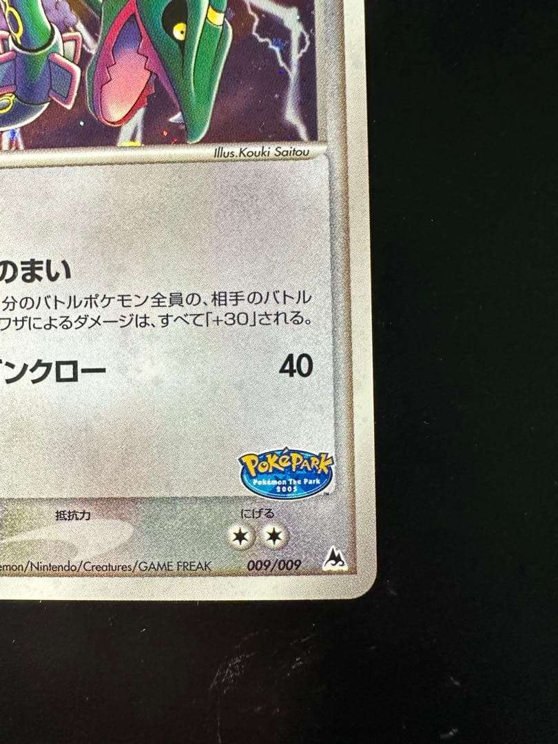 レックウザ ポケパークプレミアムファイル 009/009