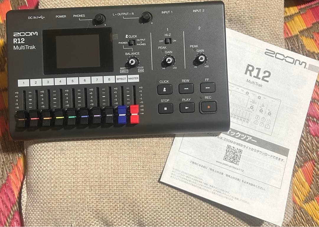 【美品】ZOOM R12 マルチトラックレコーダー