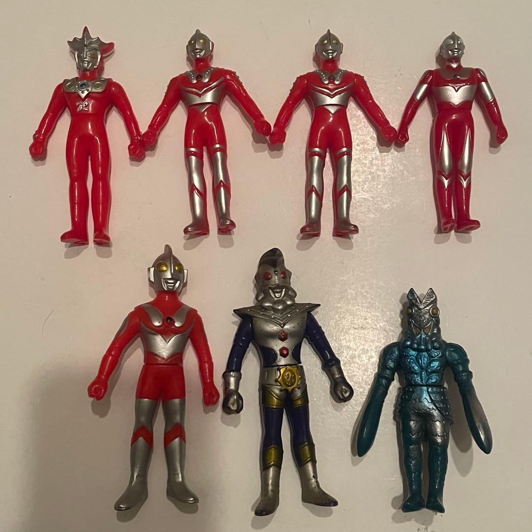 ウルトラマン&ウルトラ怪獣 ゴジラ ソフビ 80体 まとめ売り