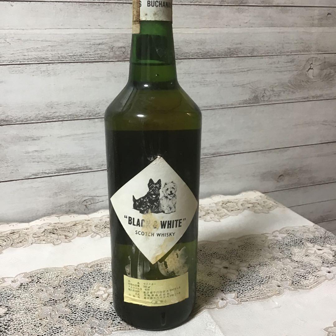Buchanan's Black & White スコッチウイスキー 750ml