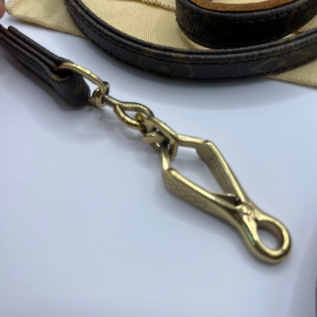 LOUIS VUITTON リード　首輪　セット　ルイヴィトン 中古　モノグラム