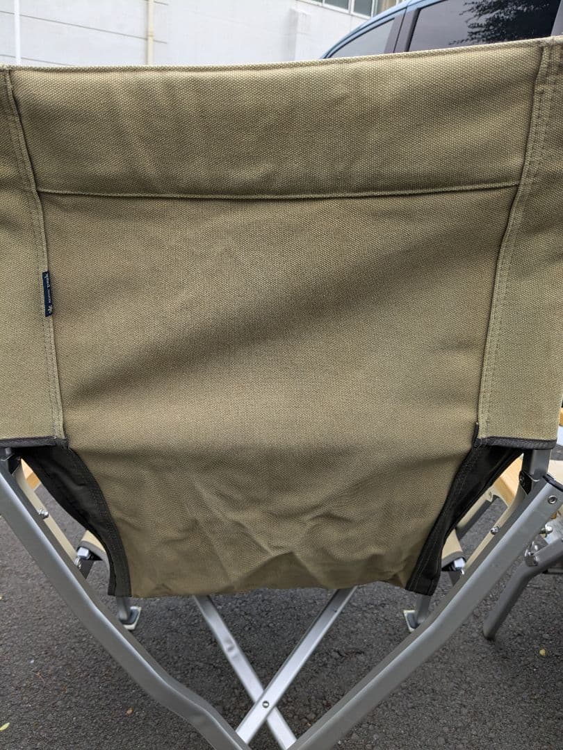 スノーピーク　ローチェア30　カーキ　2脚セット旧タイプ　廃盤品キャンバス