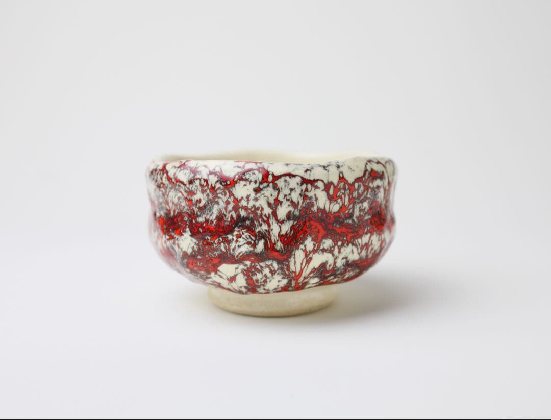 箕面焼　松田箕山　一服茶碗　茶器