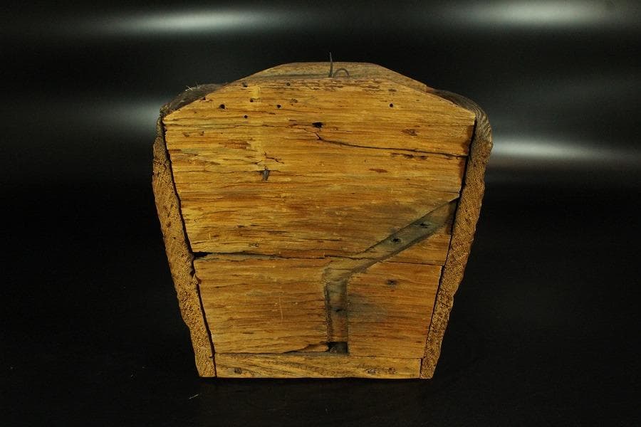 茶道具 古民具 舟板 吊瓶 花器(K-YB310)