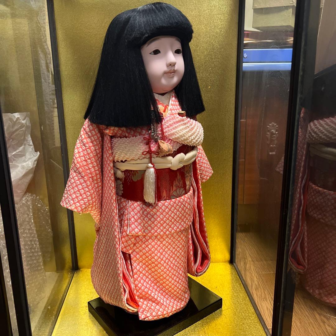 かなりの貴重品です 明治神宮御鎮座50年記念、市松人形「幸童」