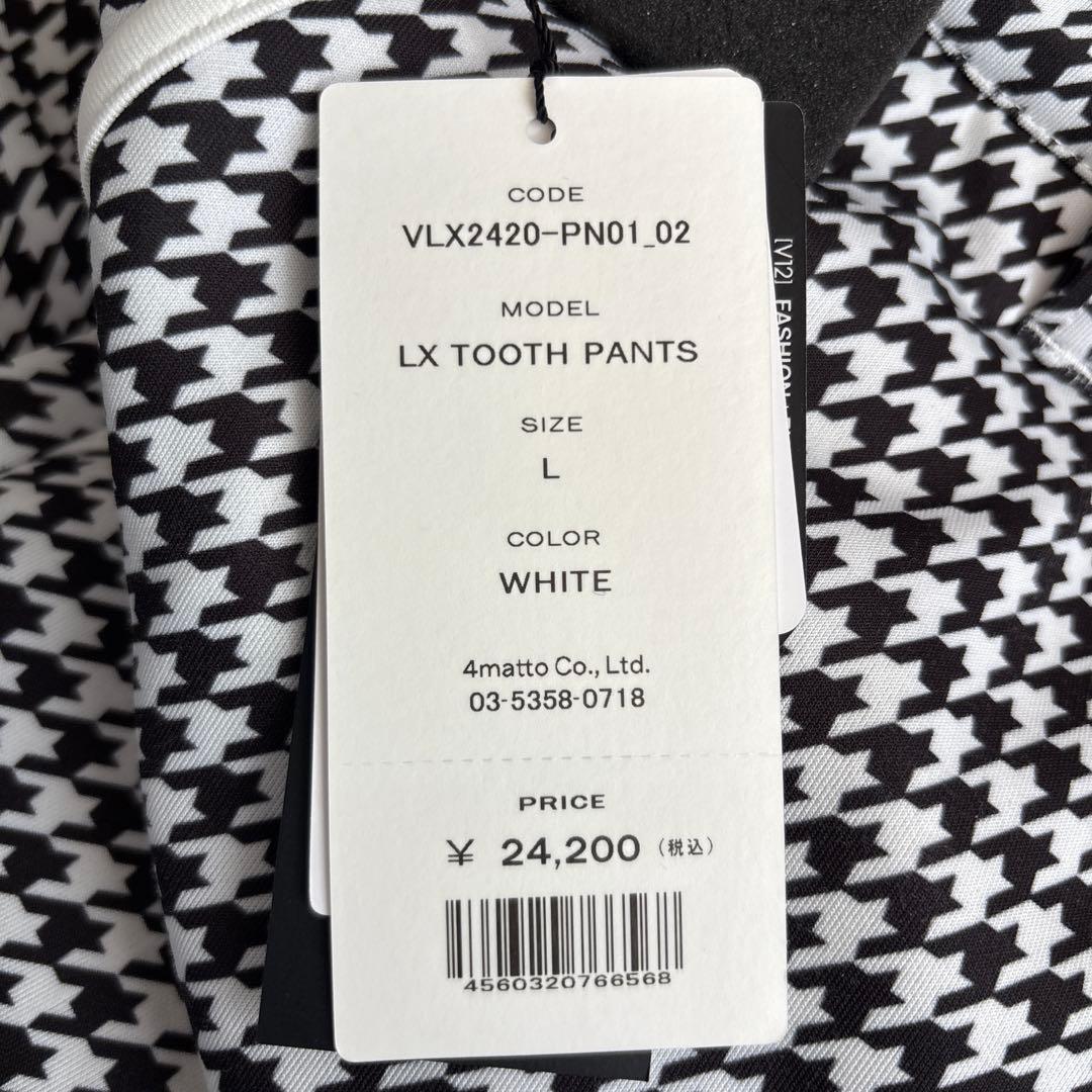 V12 チドリストレッチ　パンツ　サイズL VLX2420-pn01 新品未使用