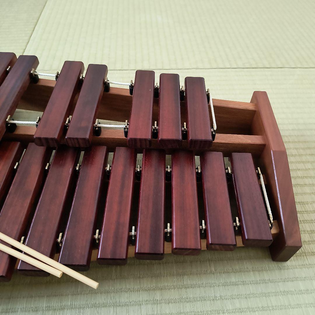 KOROGI コオロギ 卓上木琴 シロフォン ECO32 純正収納バッグ付 美品