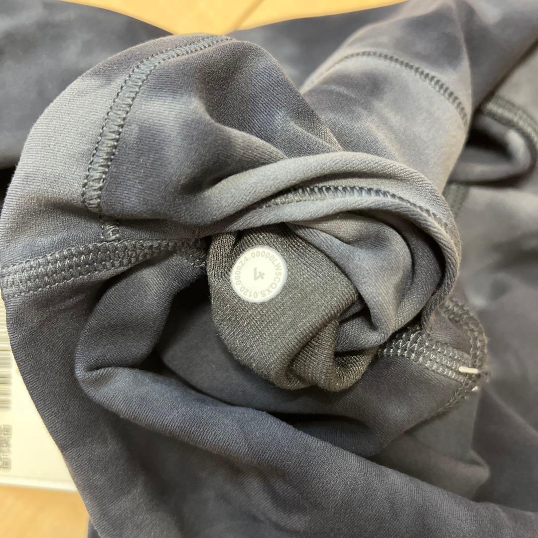 ルルレモンAlign SR Pant 28\" ダークグレータイダイ サイズ4