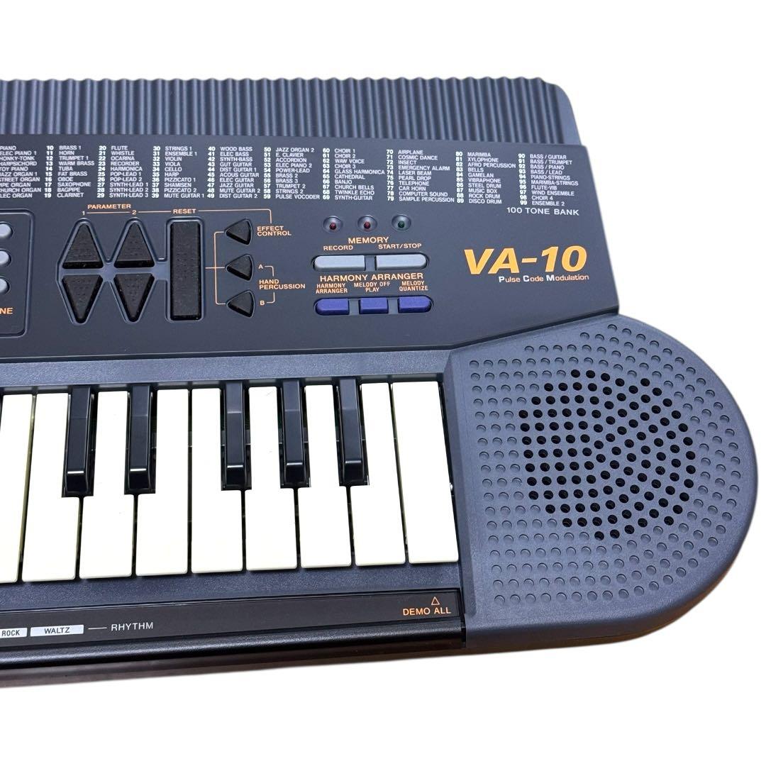【美品】CASIO カシオ VA-10 キーボード 当時物 動作OK