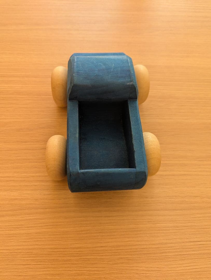 木製カラフル車おもちゃ3台セット　グリムス