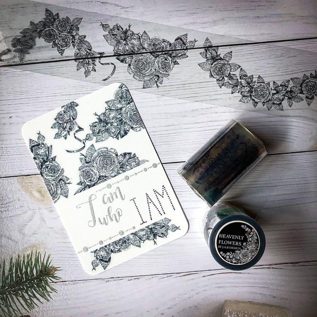 ⭐️SALE⭐️J.A.B Design 海外マスキングテープ　マステ 【1615】