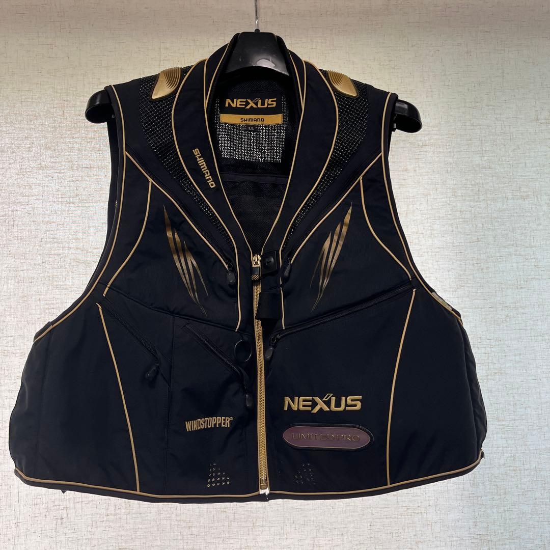 シマノ NEXUS ウインドストッパー 2WAYフィッシングベスト　　⑩