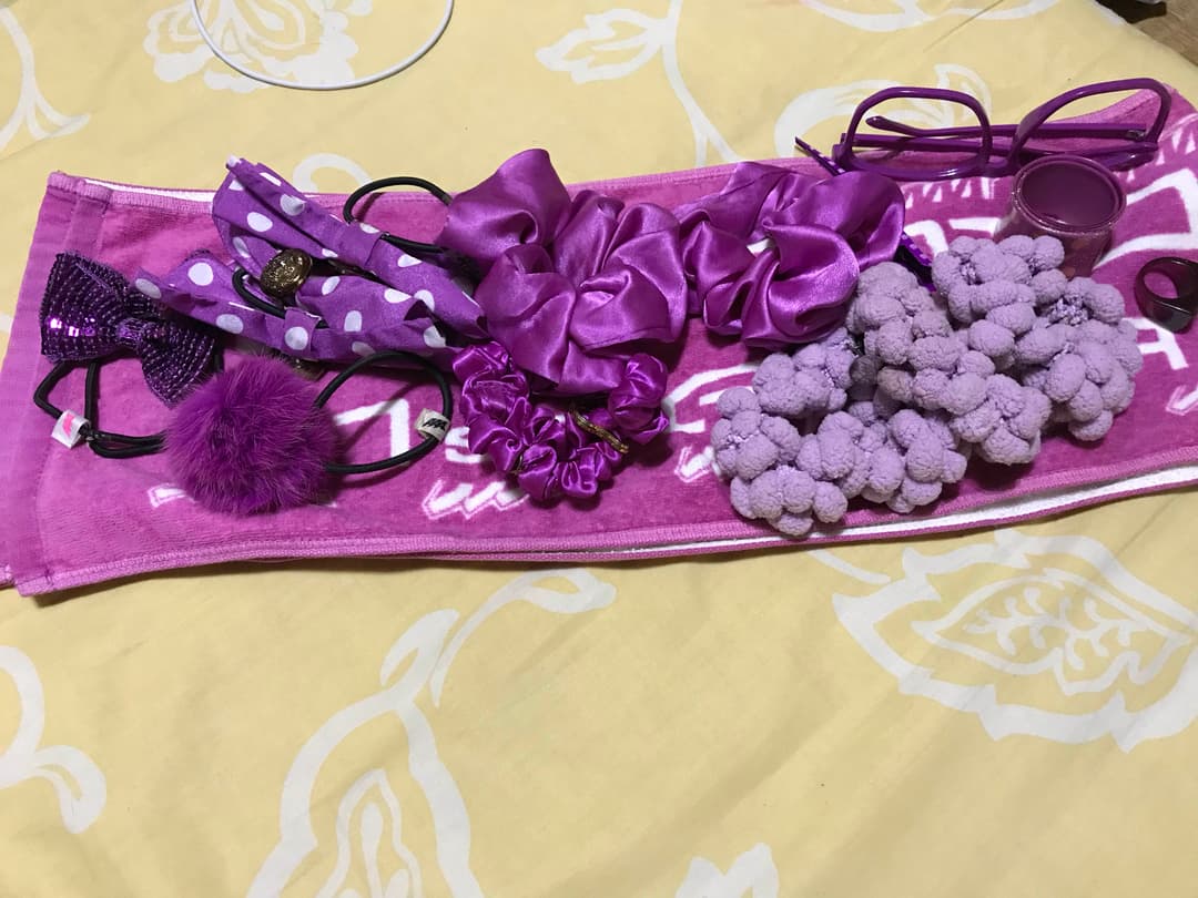 AAA ライブグッズ タオル シュシュ等 宇野実彩子