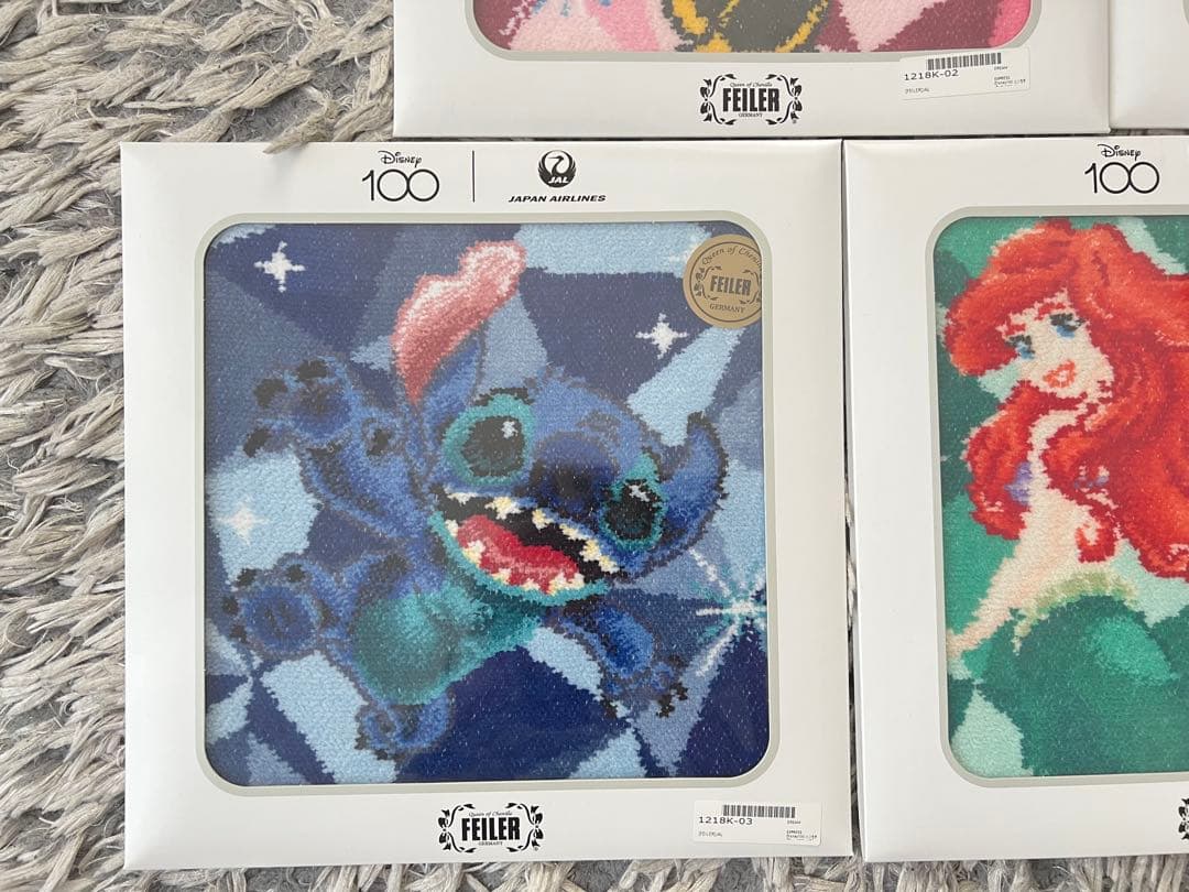 JAL ディズニー　限定　フェイラー　ハンカチ