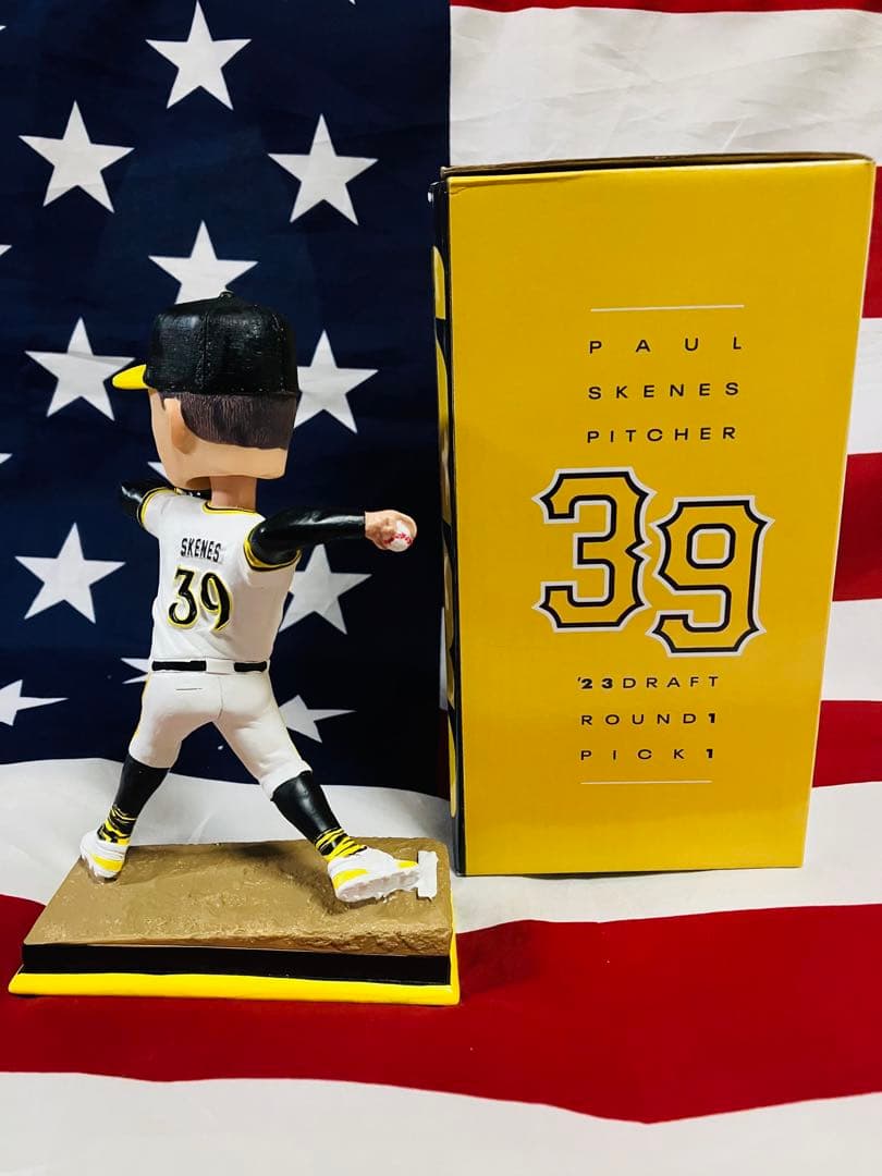 ポールスキーンズ　ボブルヘッド（球場配布）　Paul Skenes パイレーツ