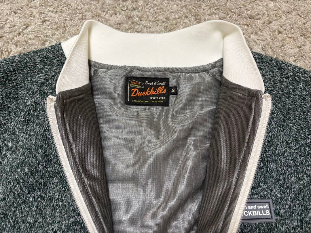 rough and swell・ラフ&スウェル⚫︎防寒ジップジャケットSグレー系