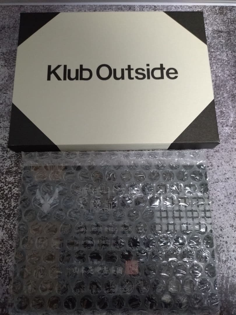 Klub Outside 入会特典 会報誌 入隊証 手ぬぐい 住民票