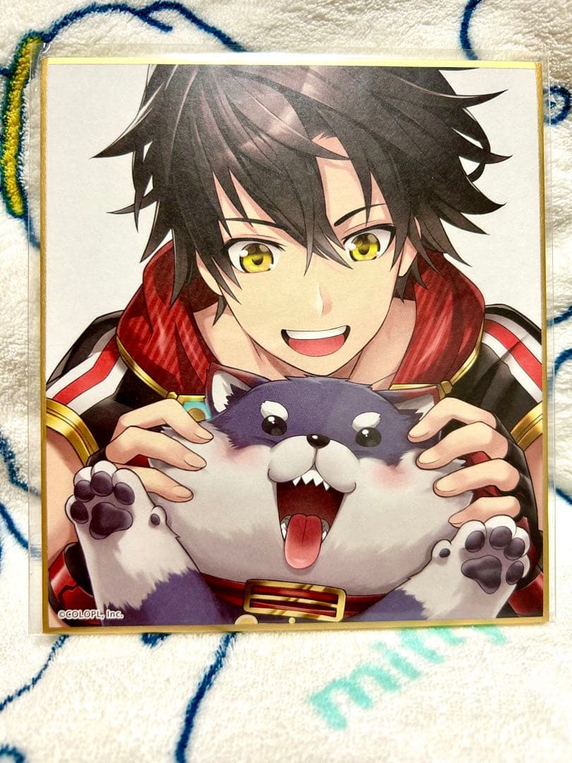 魔法使いと黒猫のウィズ キワム コロプラフェス 色紙