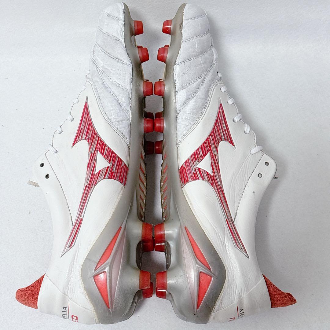 モレリアネオ 4 JAPAN 27.5cm ホワイト　レッド　限定　MIZUNO