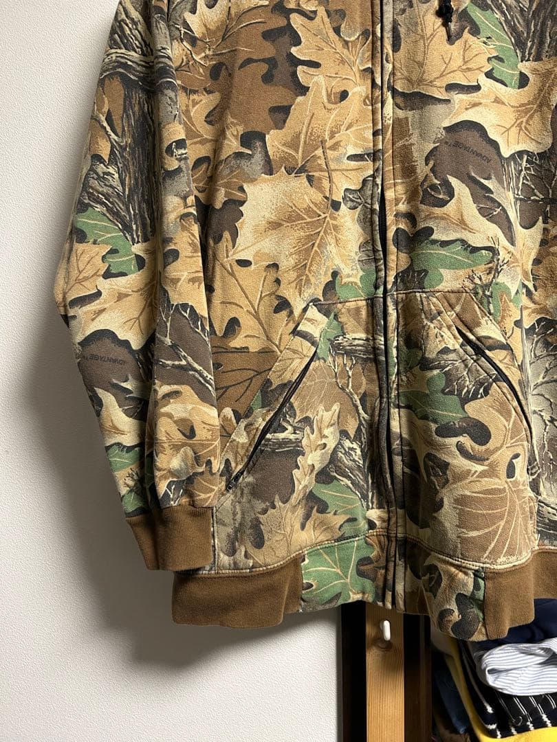 red head 80s 90s USA製　カモ柄