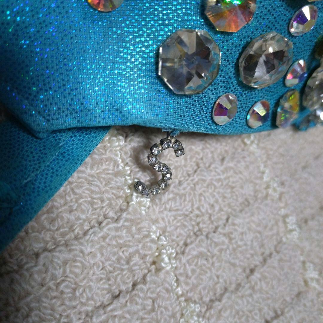 サハルオカーシャ ベリーダンス衣装 ブルー バラディドレス サイーディドレス