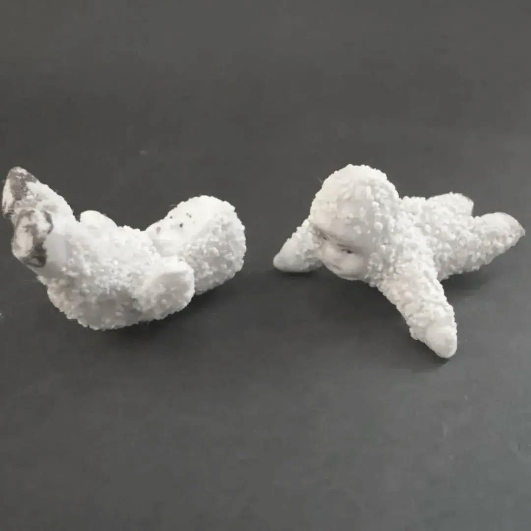 アンティーク　スノーベビービスクドール　2体