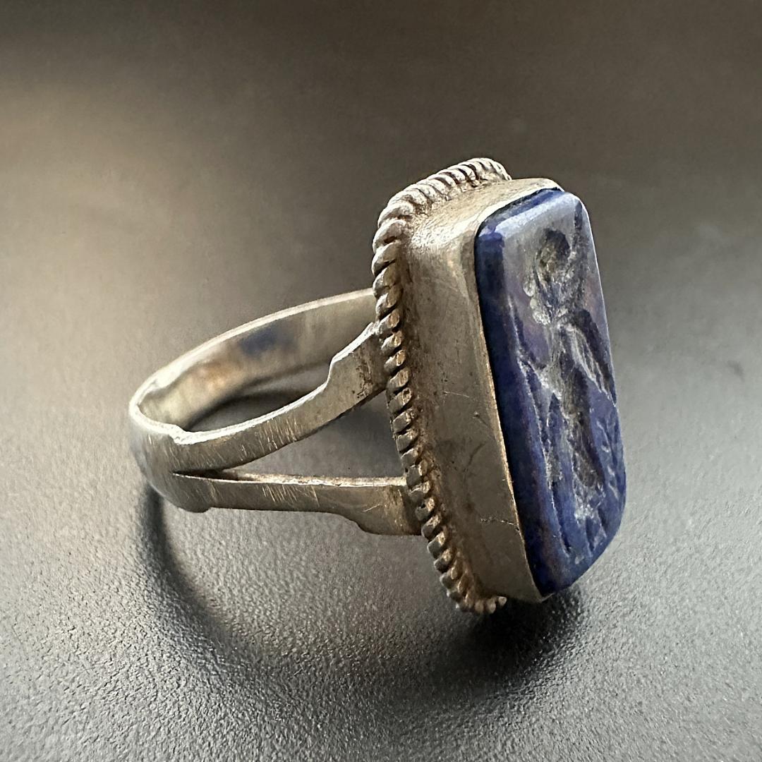 ビザンツ シルバーリング 指輪 銀 パワーストーン カラーストーン 1550