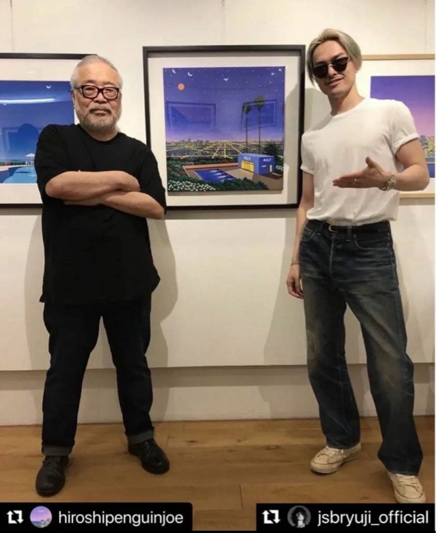 【超希少アート❗️入手困難品❗️】永井博 直筆サイン証明書付き 限定版ジークレー作品