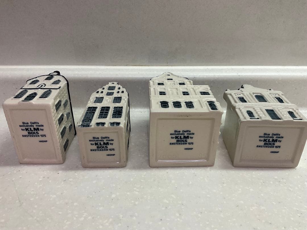 未開封KLM BOLS デルフトハウス 4点セット No.7 10 85 86