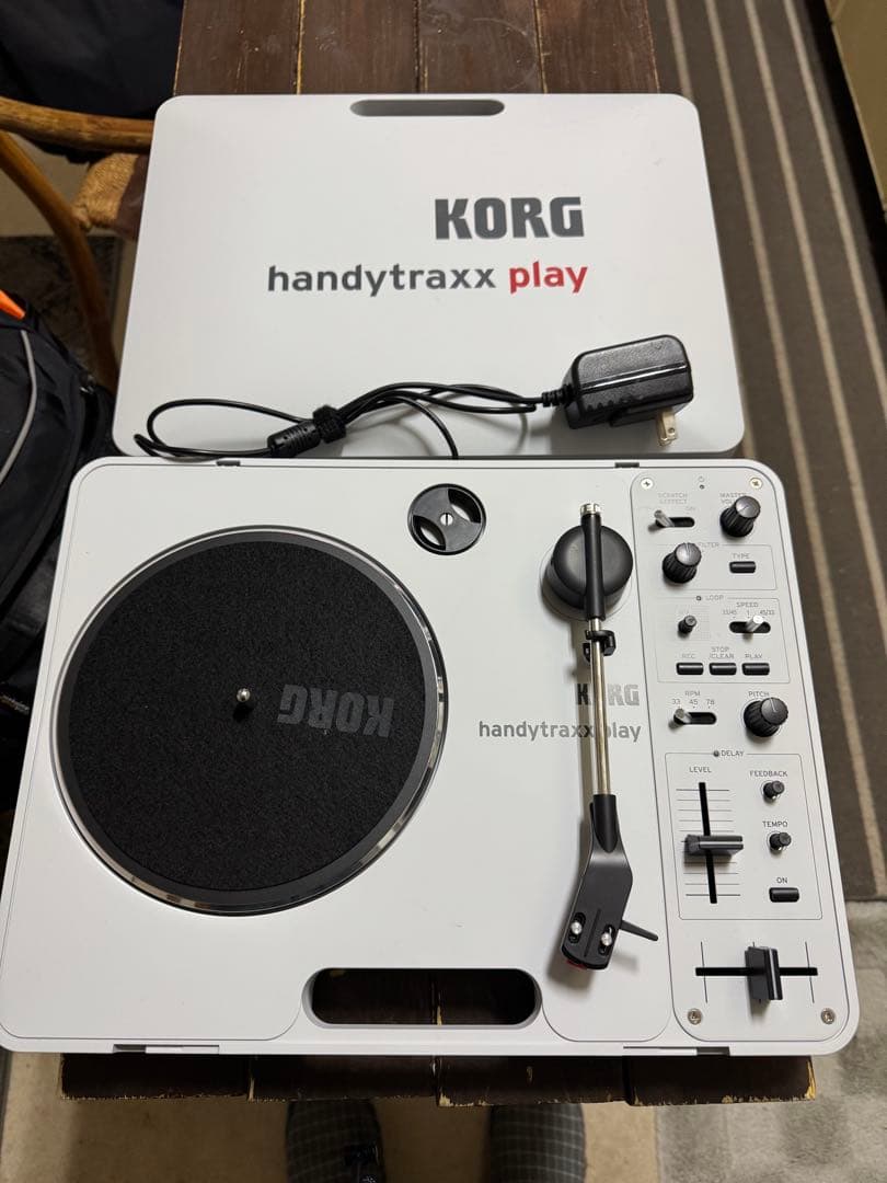KORG handytraxx play DJ機器　レコードプレーヤー