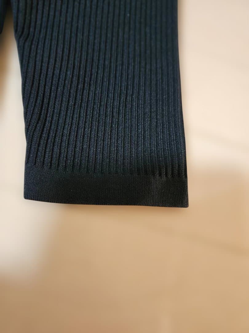 パーリーゲイツPGG 黒リブセーターsize6