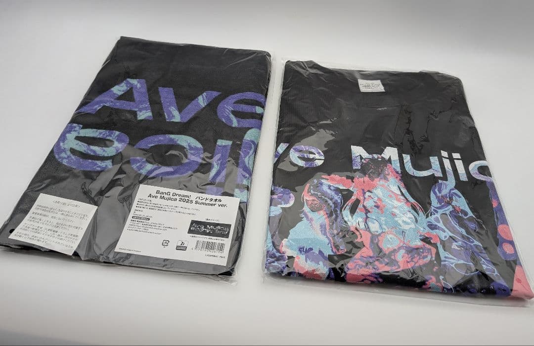 AveMujica ビッグシルエットTシャツ バンドタオル2025 Summer