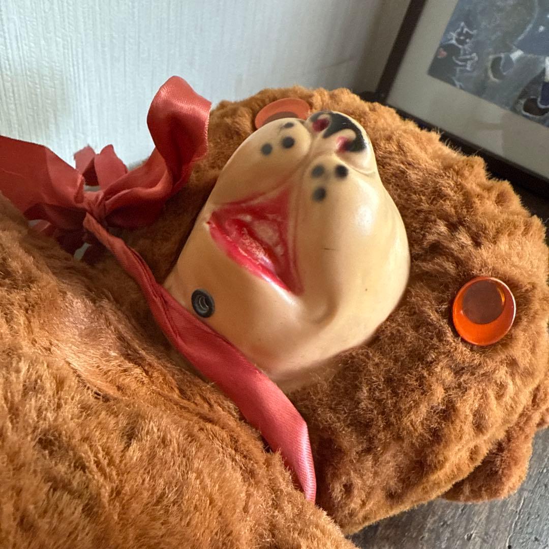 ビンテージ　ベア　クマ　ラバーフェイス