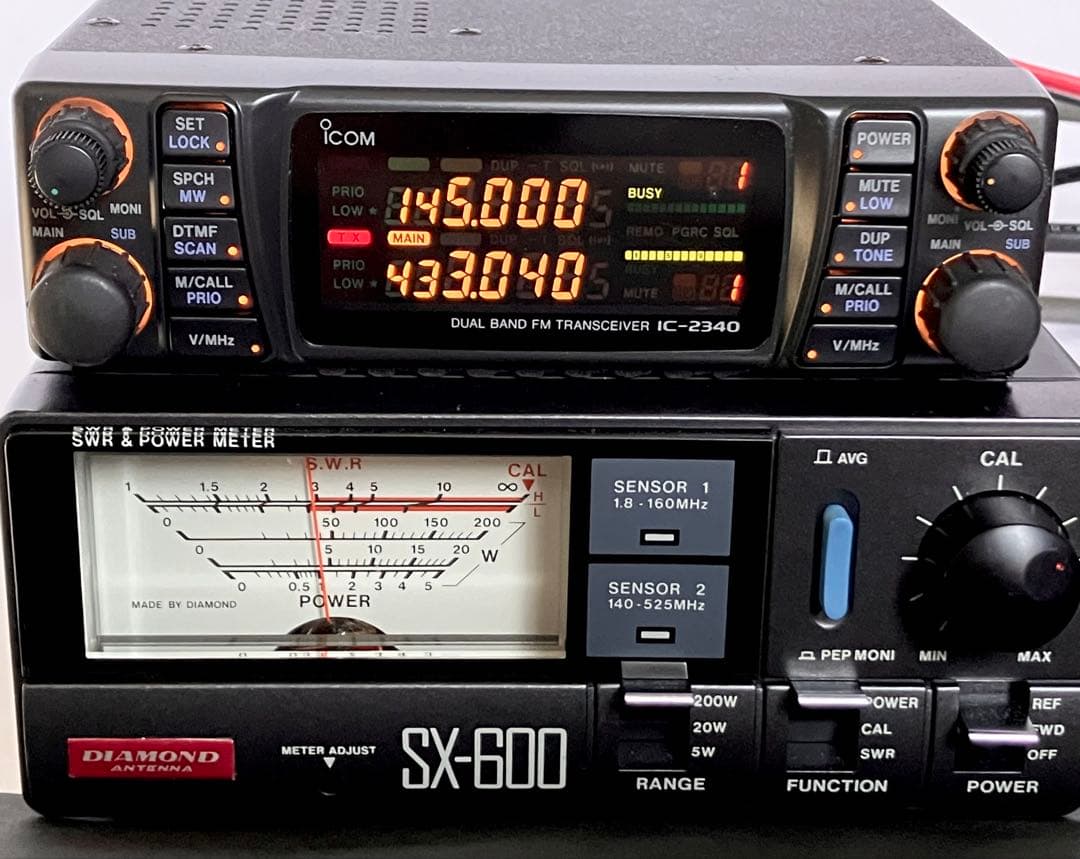 アイコム IC-2340D 45/35w アマチュア無線機　アマチュア無線