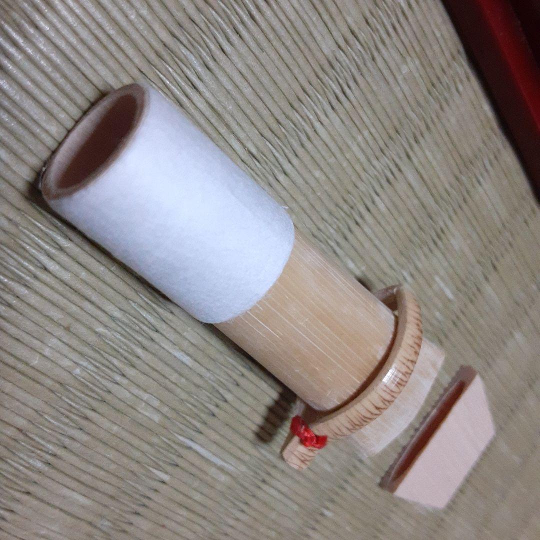 雅楽　篳篥　白竹　籐巻き　図紙付き