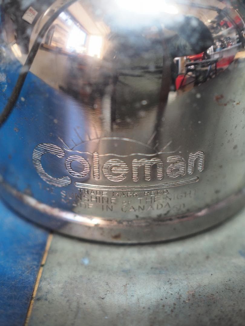 燃焼絶好調1950年12月製 カナダコールマン 242B エンボスカラー s33