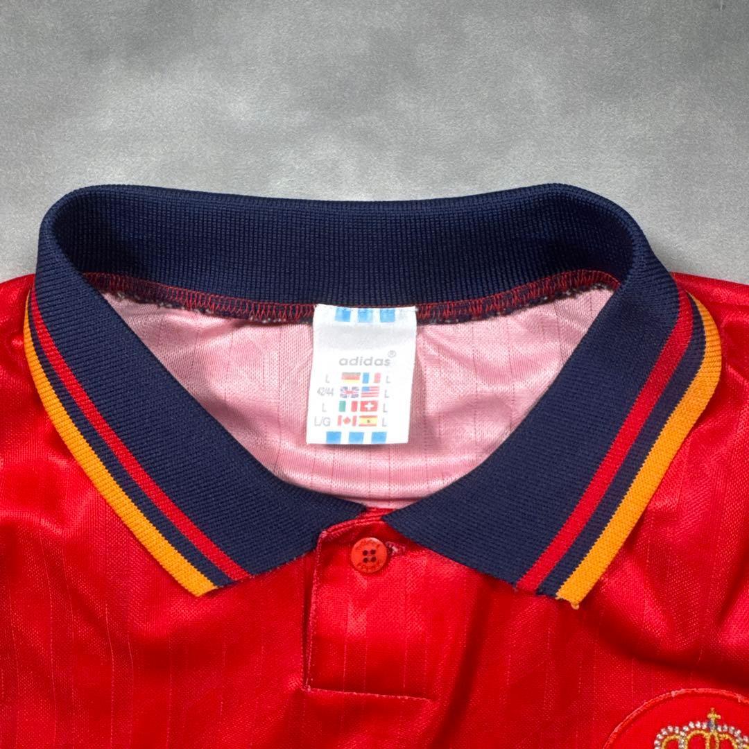 adidas古着94-96 スペイン代表　カミネロ　シティ監督グラルディオラ