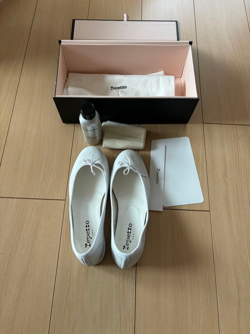 Repetto バレエシューズ ホワイト