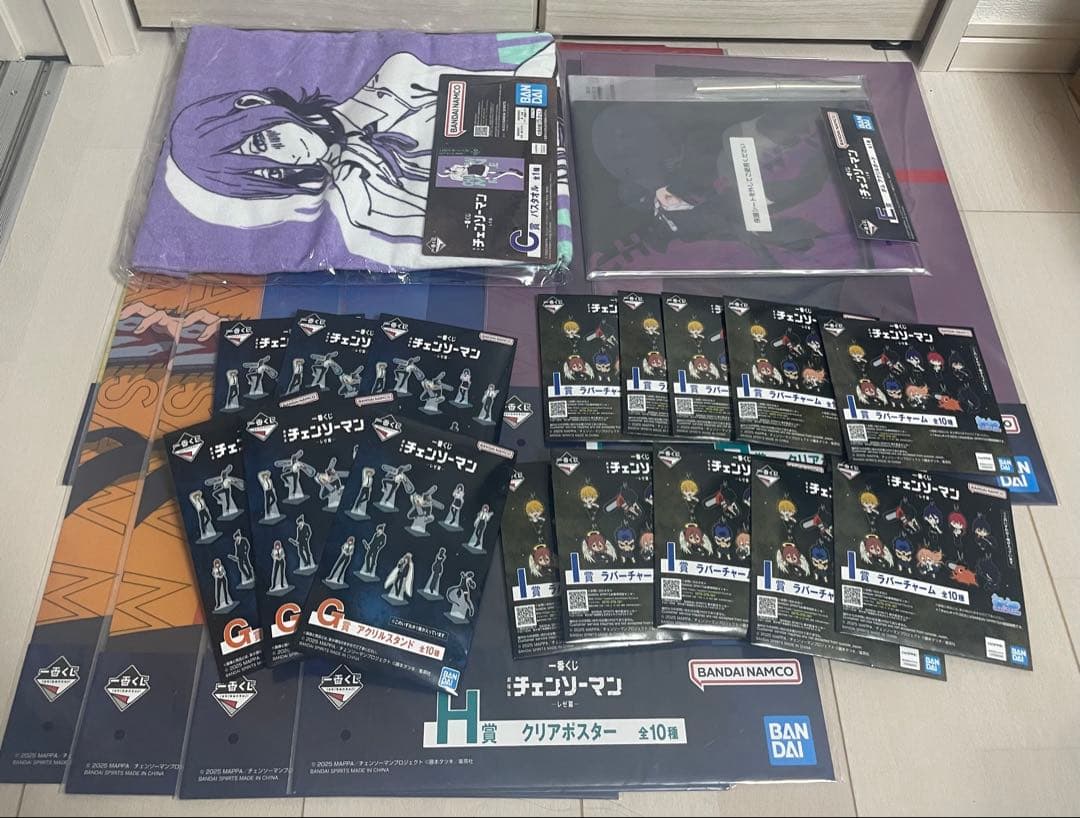 一番くじ　チェンソーマン　レゼ編　A賞C賞E賞G賞H賞I賞ラストワン　まとめ売り