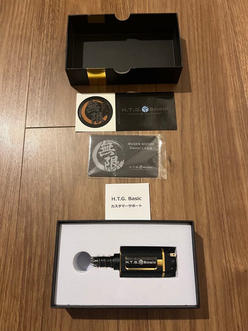 ※まーちゃんさん専用 HTGベーシック　無限ブラシレスモーター、コネクター