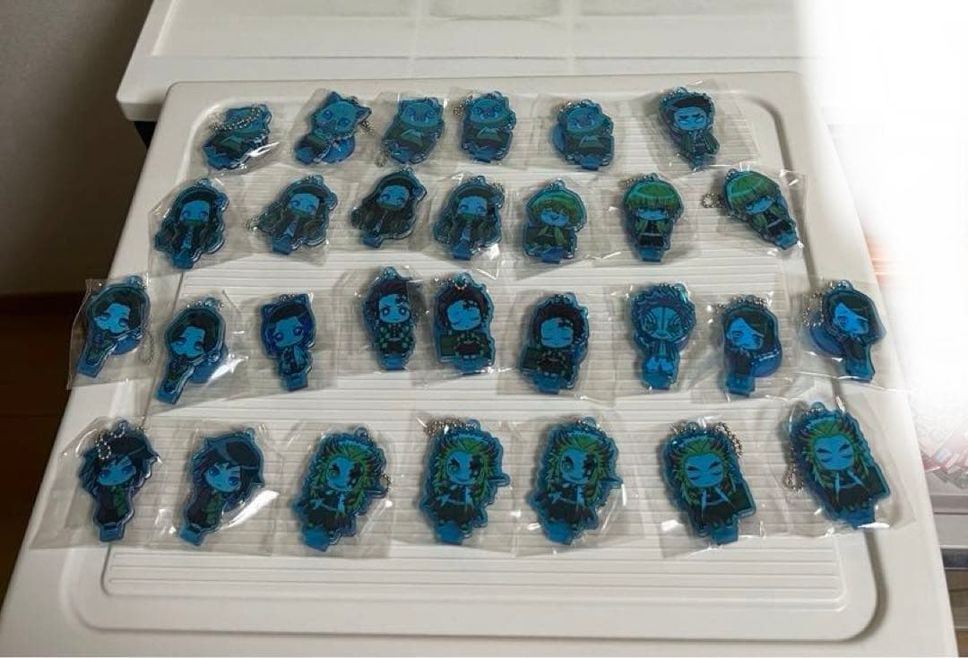 鬼滅の刃のここみえアクリルフィギュアのセット