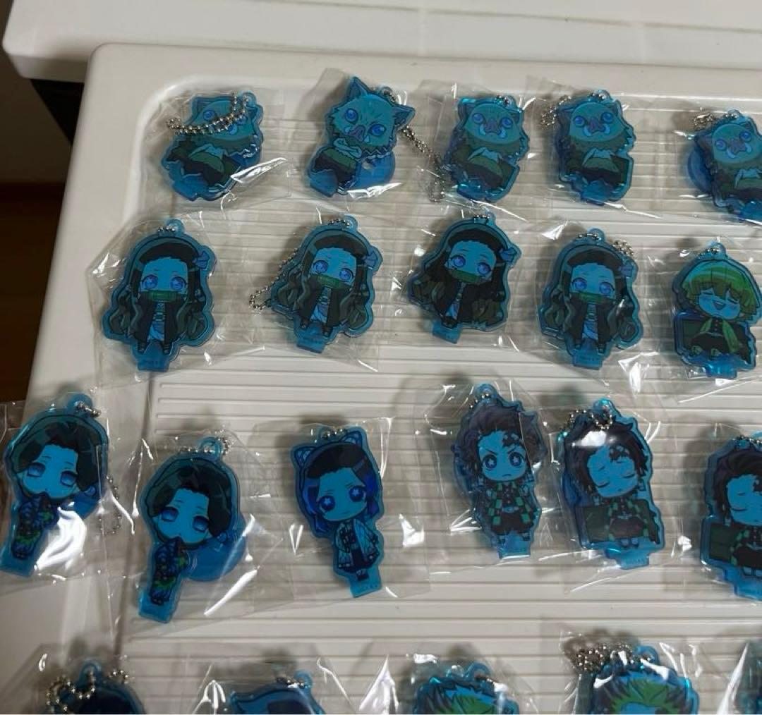 鬼滅の刃のここみえアクリルフィギュアのセット