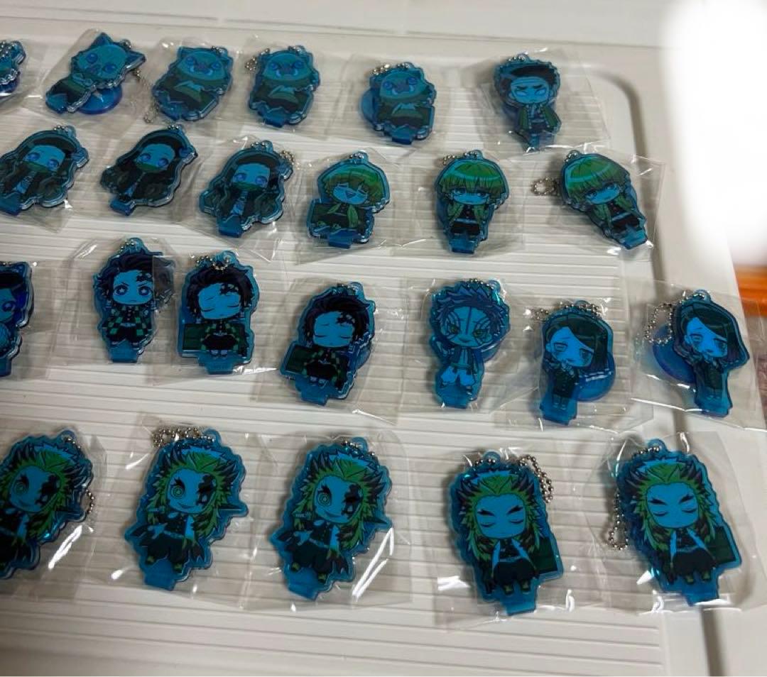 鬼滅の刃のここみえアクリルフィギュアのセット