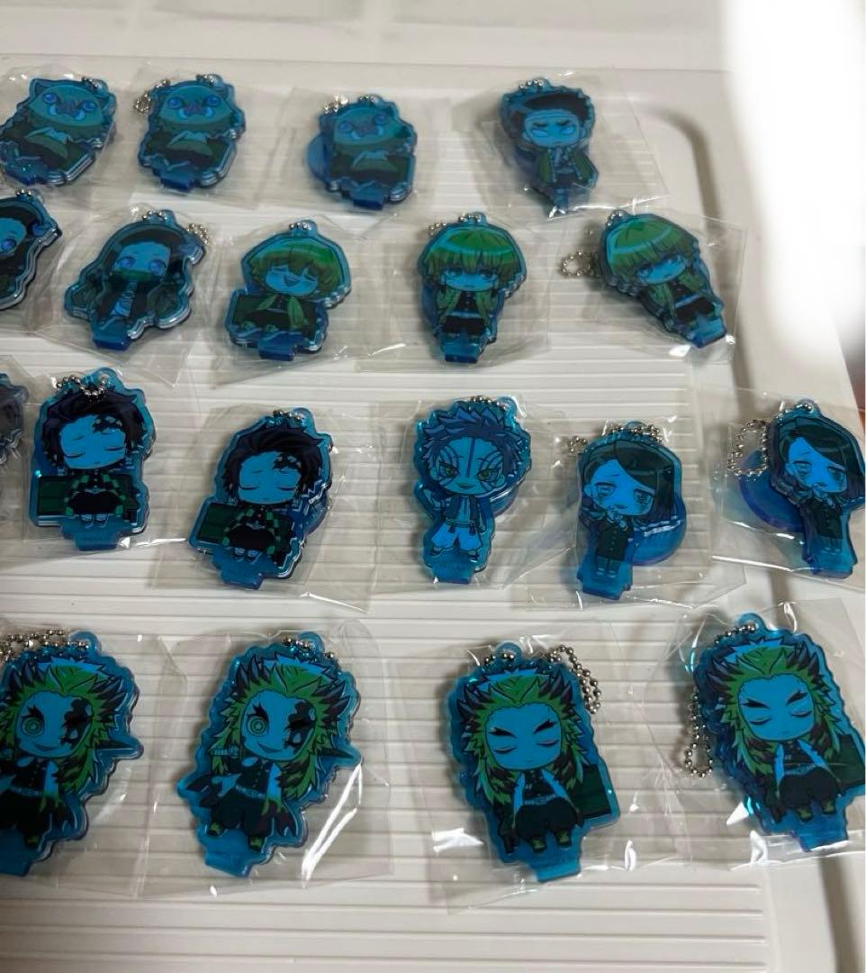 鬼滅の刃のここみえアクリルフィギュアのセット