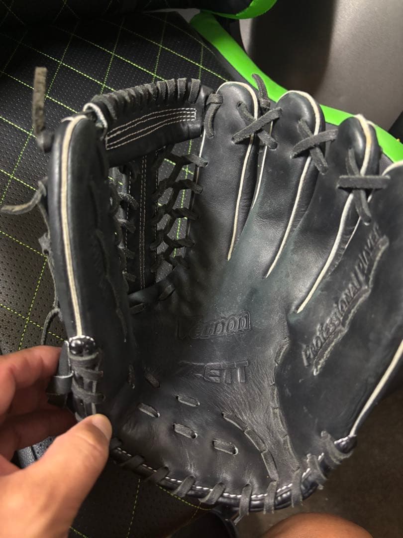 ZETT ゼット　グローブ 軟式用　使用浅