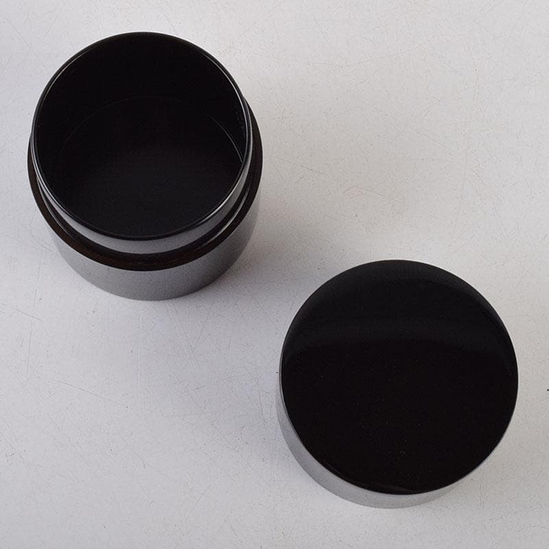 茶道具　輪島塗　中次　棗　共箱　V　9159