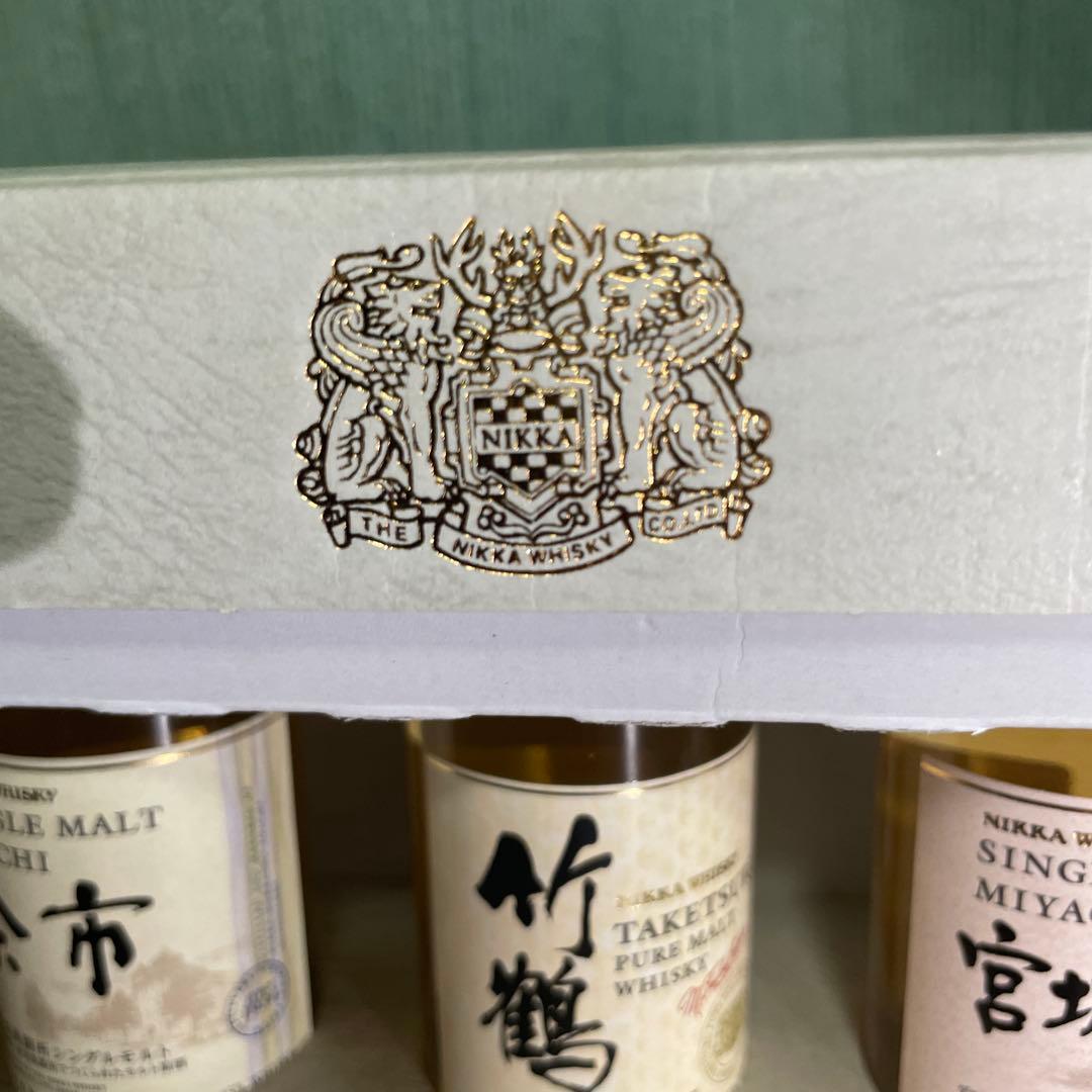 ニッカウヰスキー　ミニチュアボトルセット
